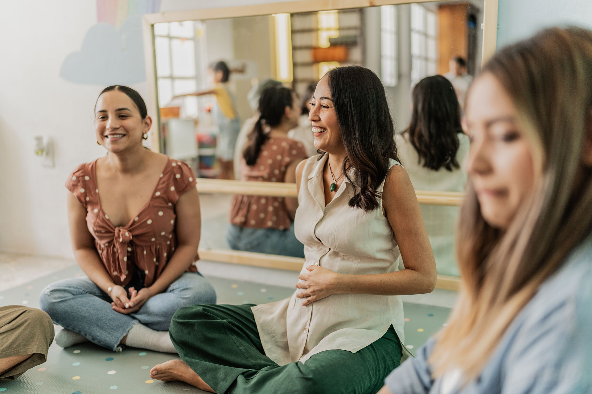 Geburtsvorbereitung mit Yoga